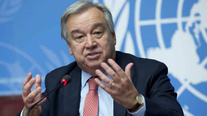 Antonio Guterres, UN Secretary General