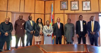 Prime Minister Cleopas Sipho Dlamini has received a courtesy visit from the executives of the MTN Group, who are in the country meeting their key stakeholders. Photo: Eswatini Government