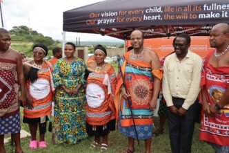 King Mswati III hands over E15M worth of farming equipment and resources to boost cooperatives in Madlangempisi, benefiting 1,600 emaSwati.