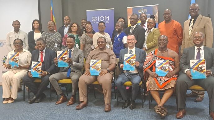 Labour Minister Phila Buthelezi during the launch of the Eswatini Labour Migration Policy on March 6, 2025.