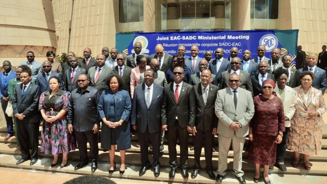 EAC and SADC ministers gather in Harare to review progress on resolutions from the February 2025 Joint Summit, focusing on regional security, development, and coordination for sustainable peace.