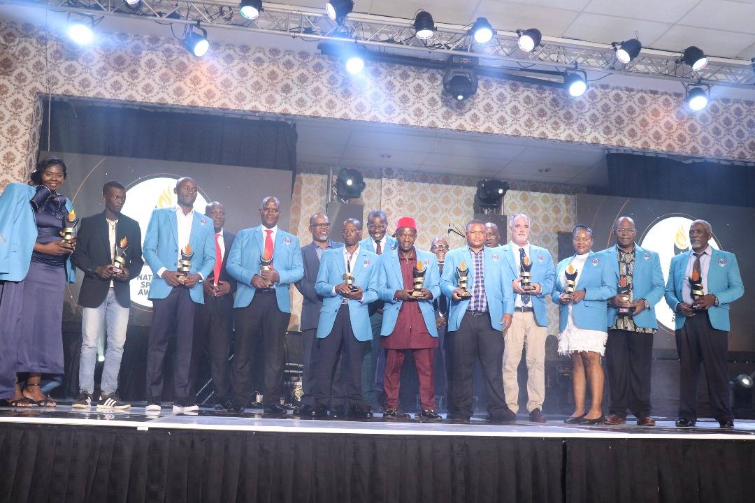 Winners and dignitaries celebrate excellence at the 5th Eswatini Sports Awards held at Esibayeni Lodge. Photos by Ministry of Sports, Culture and Youth Affairs.
