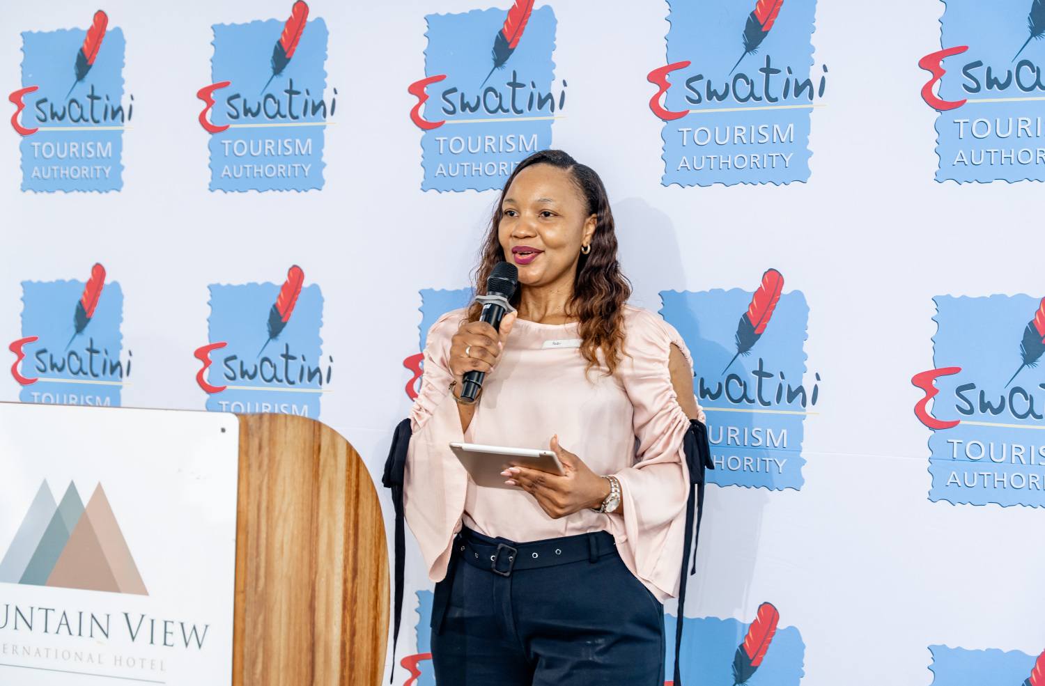 Tobie Motsa, Manager at Mountain View Hotel