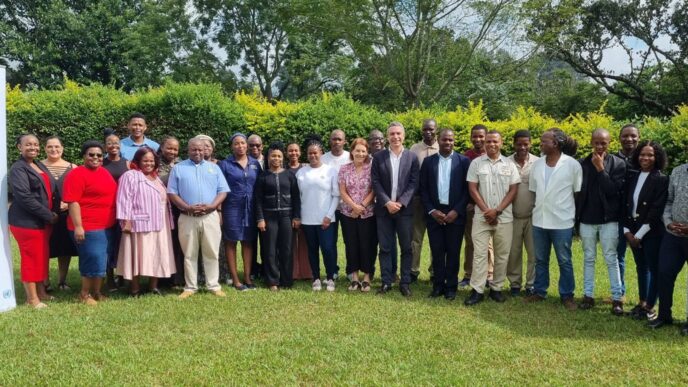 Tour guides and trainers participate in a skills development workshop aimed at enhancing Eswatini’s tourism sector.