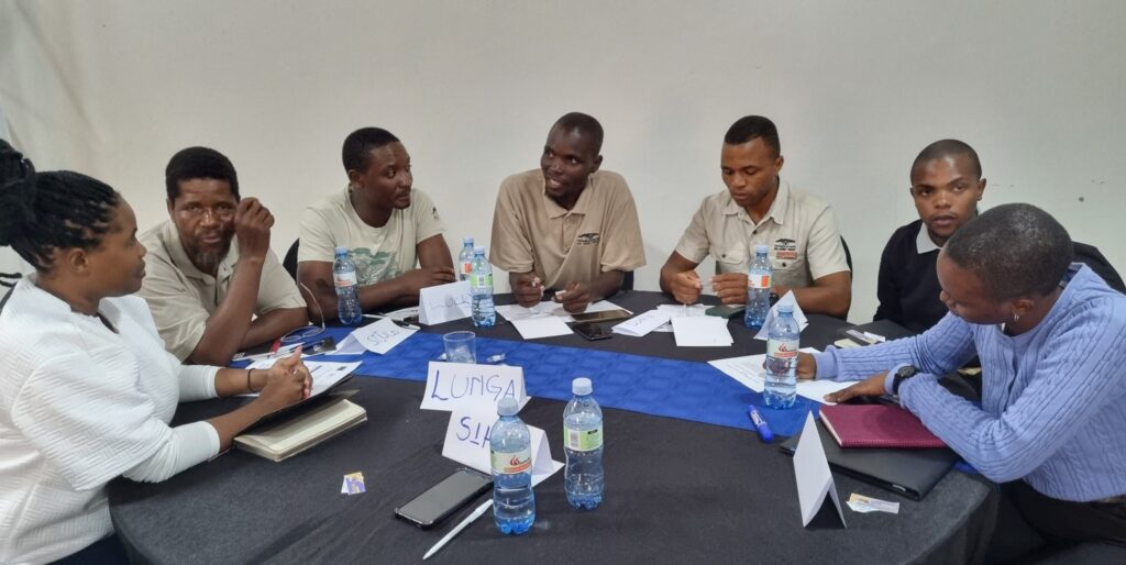Tour guides and trainers participate in a skills development workshop aimed at enhancing Eswatini’s tourism sector.