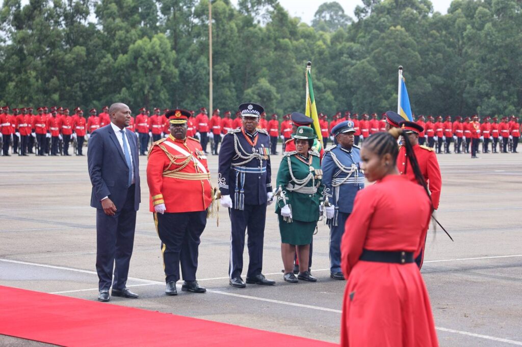 Umbutfo Eswatini Defence Force marks 52 years of service at Nokwane. Photo supplied by the Eswatini government.