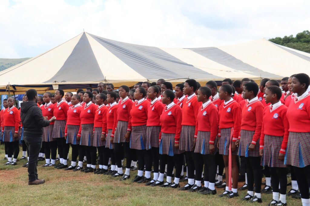 World Vision and partners mark World Water Day in Magubheleni, Eswatini, focusing on sustainable water access.