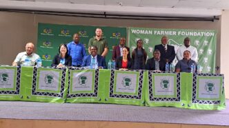 Youth participants in Eswatini’s new farming initiative supported by the Ministry of Agriculture and Taiwan.