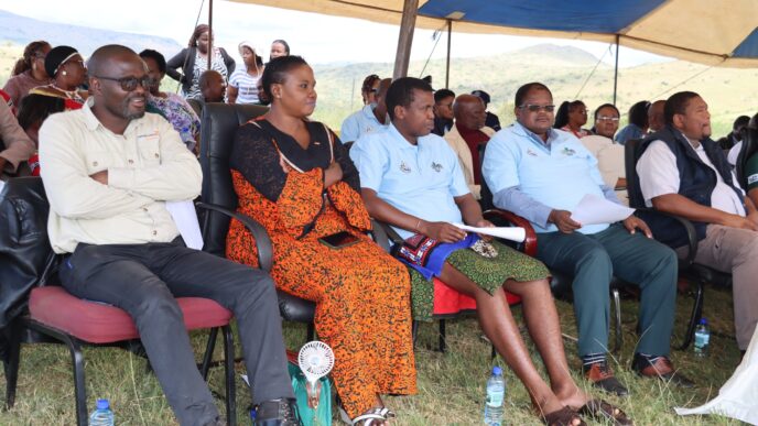 World Vision and partners mark World Water Day in Magubheleni, Eswatini, focusing on sustainable water access.