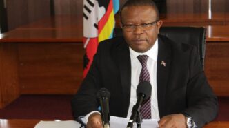 Hon. Manqoba Khumalo, Minister of Commerce, Industry, and Trade, Eswatini.