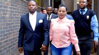 Shepherd Bushiri and his wife