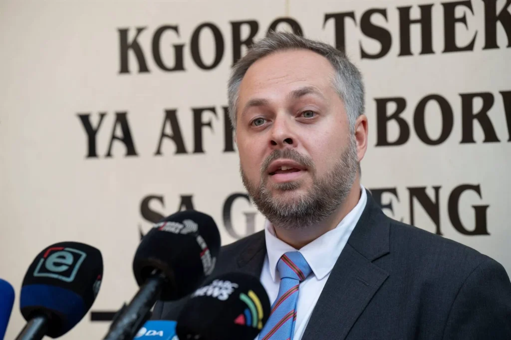 Dr Leon Schreiber, Minister of Home Affairs for the Republic of South Africa