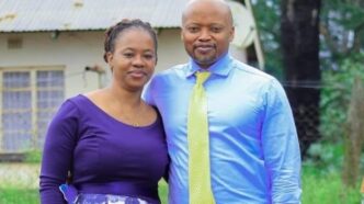 Pastor Senzo Hlatjwako and his Wife Misiwe Jele- Hlatjwako who was arrested on allegation of selling permit