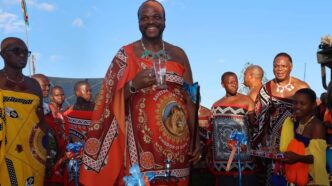 His Majesty King Mswati III officially hands over a E24 million water project to Mpolonjeni residents, marking a milestone in clean water access for the Lubombo Region.