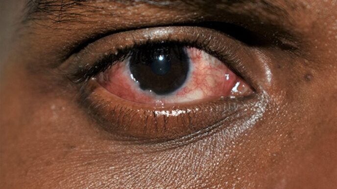 Conjunctivitis (pink eye) affects the outer membrane of the eyeball and the inner eyelid. PHOTO: SUPPLIED