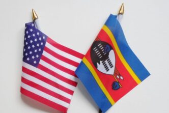 United States and Eswatini flags