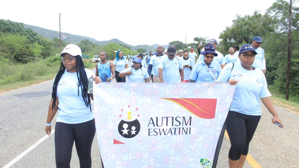 Participants gather for the annual Autism Challenge hike at Tfutjana Mount Resort in KaKholwane, raising awareness for autism.