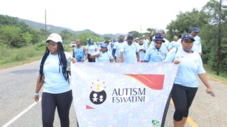 Participants gather for the annual Autism Challenge hike at Tfutjana Mount Resort in KaKholwane, raising awareness for autism.