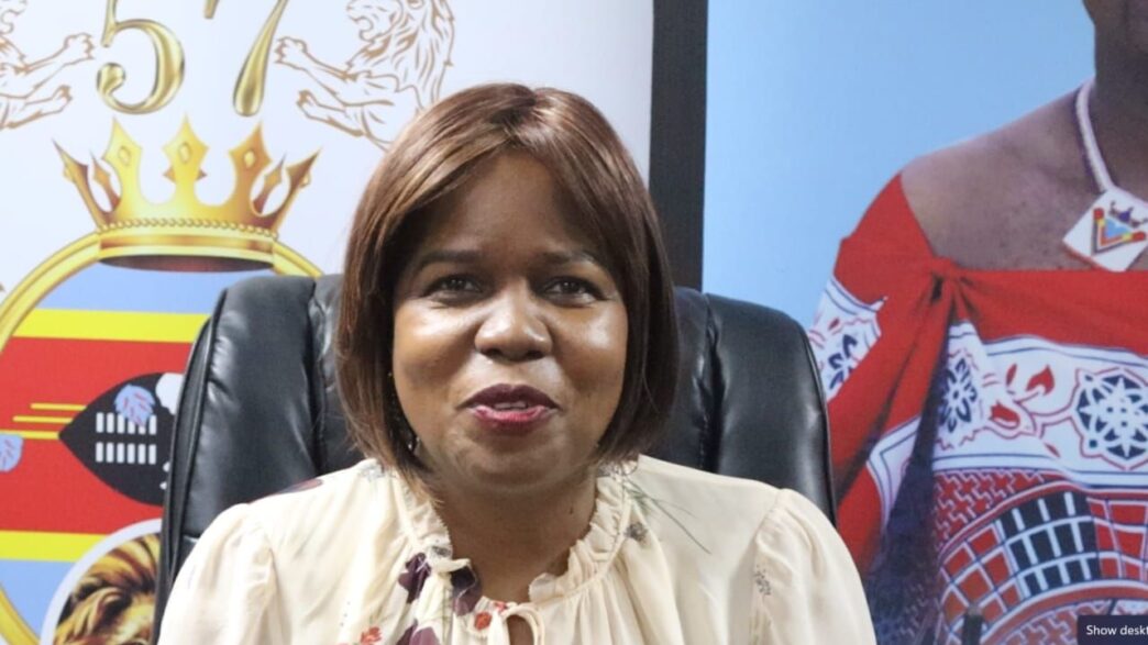 Princess Lindiwe addresses the media in Mbabane ahead of King Mswati III’s 57th birthday celebrations.