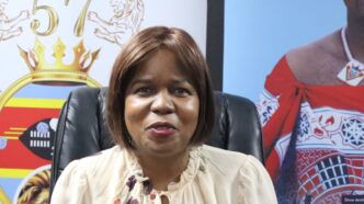 Princess Lindiwe addresses the media in Mbabane ahead of King Mswati III’s 57th birthday celebrations.