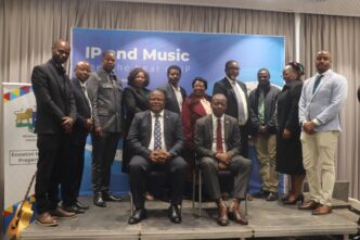 Minister Manqoba Khumalo addresses guests during Eswatini’s World Intellectual Property Day event at Hilton Garden Inn, Mbabane.