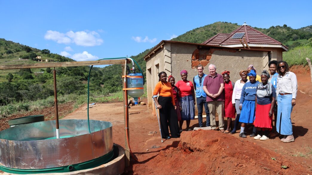 Women from Siyakhula Bomake Cooperative using biogas technology to power their baking enterprise. Photo: UNDP Eswatini