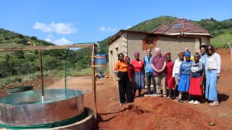 Women from Siyakhula Bomake Cooperative using biogas technology to power their baking enterprise. Photo: UNDP Eswatini