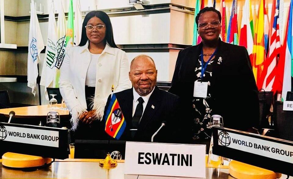 Eswatini ministers attend IMF–World Bank Spring Meetings in Washington to discuss global job creation and economic growth.