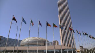 The African Union headquarters in Addis Ababa, Ethiopia