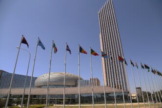 The African Union headquarters in Addis Ababa, Ethiopia