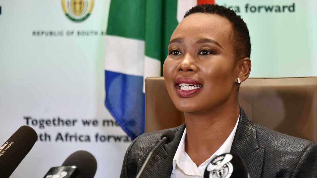 Stella Ndabeni-Abrahams Minister of Small Business Development of South Africa