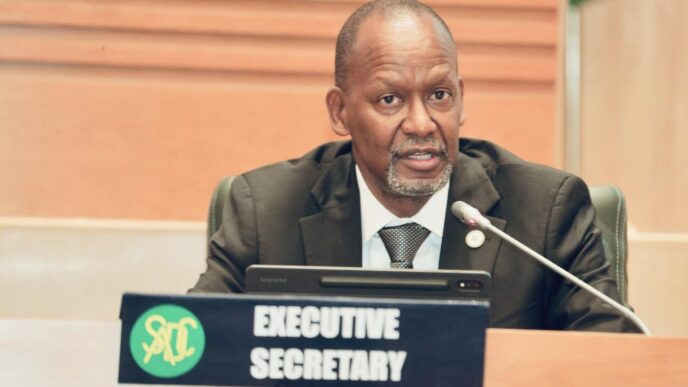 H.E. Mr Elias M. Magosi, SADC Executive Secretary