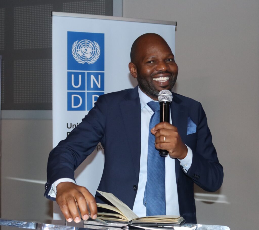 NDMA Chief Executive Officer Victor Mahlalela. Photo by UNDP Eswatini