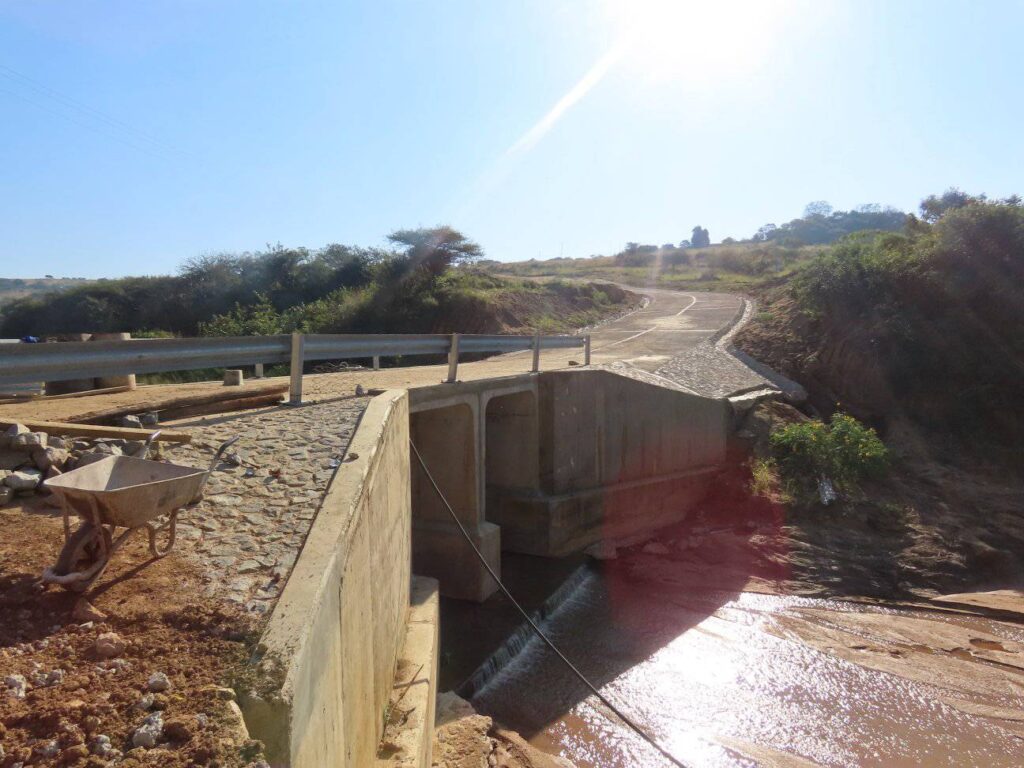 The newly constructed Mantambe Pier Bridge connects residents to schools and health services, easing travel between Mantambe and Manyandzeni communities.