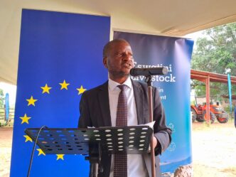 Minister of Agriculture Mandla Tshawuka