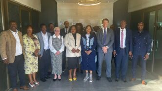 Members of the Senate Portfolio Committee follow proceedings during a two-day orientation session hosted by the Ministry of Finance in Mbabane.