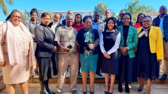 Members of the Financial Inclusion Technical Committee pose for a group photo after the strategy planning session in Mbabane.