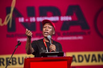 EFF leader Julius Malema. (Delwyn Verasamy/M&G)