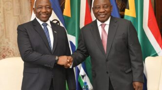 President Cyril Ramaphosa and Prime Minister Samuel Ntsokoane Matekane met in Maseru, Lesotho, during the Second Session of the Bi-National Commission (BNC) between South Africa and Lesotho.