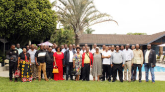 Manzini — Stakeholders pose for a group photo during a workshop hosted by FAO Eswatini, in partnership with the Ministry of Housing & Urban Development and ELGA, to empower local authorities on proposed core indicators and the development of resolutions and guidelines for sustainable green cities.