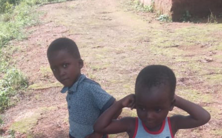 The two siblings, aged 3 and 5, whose bodies were tragically found inside a parked car in Gobholo, Mbabane over the weekend.