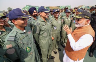 Tuesday, 13 May 2025 Prime Minister Narendra Modi paid a visit to AFS Adampur early this morning, meeting with Indian Air Force personnel days after the ceasefire agreement with Pakistan. In a post shared on X, he described the encounter as a special moment with those who represent courage and determination. Photo: X/@narendramodi