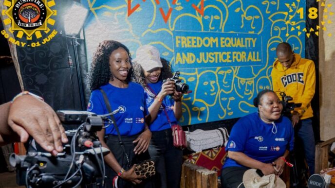 Artwork for the 2025 UN Bring Your Fire Live Dialogues