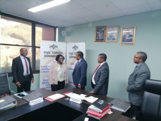 Auditor General’s Office team during the digital audit system training session