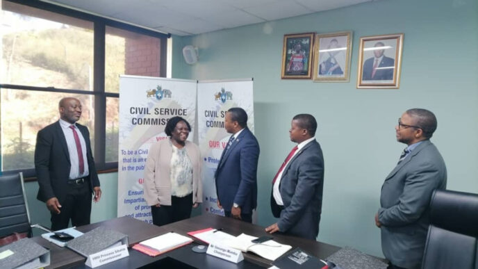 Auditor General’s Office team during the digital audit system training session