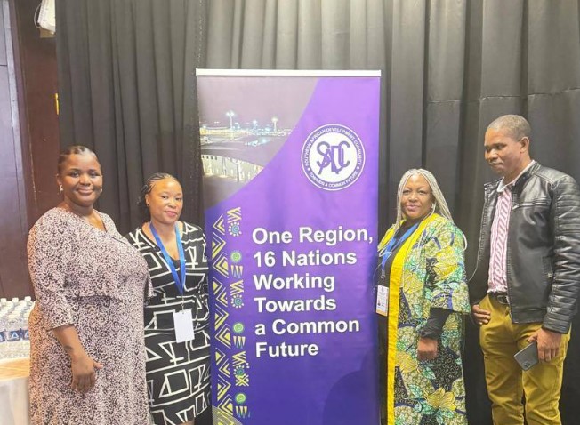 Eswatini delegates at the SADC TFCA Summit in Harare, Zimbabwe