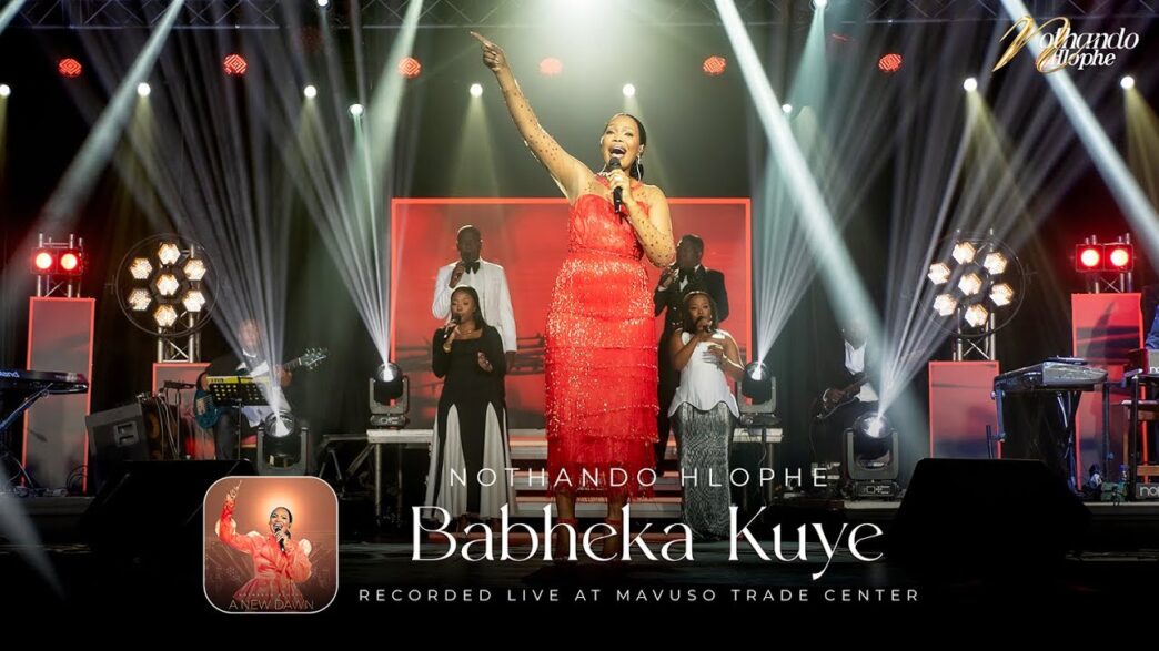Gospel artist Nothando Hlophe performing Babheka Kuye Medley from her 2025 album A New Dawn, recorded live at Mavuso Trade Center