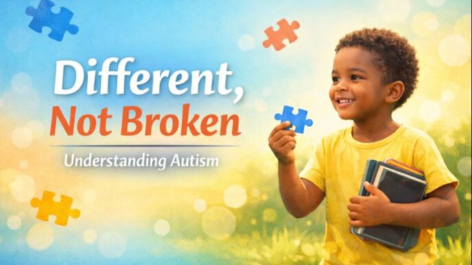 Autism is not the end but a journey full of potential and hope.