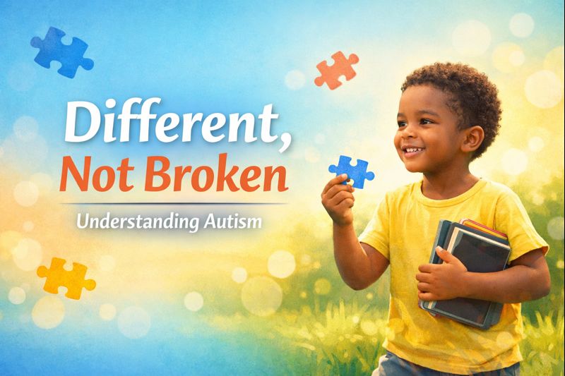 Autism is not the end but a journey full of potential and hope.