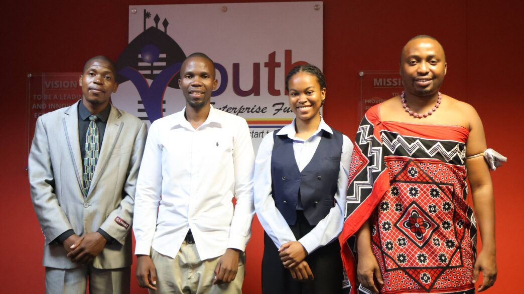 Youth Chamber of Commerce and Industries Eswatini Mbabane Chapter EXCO members